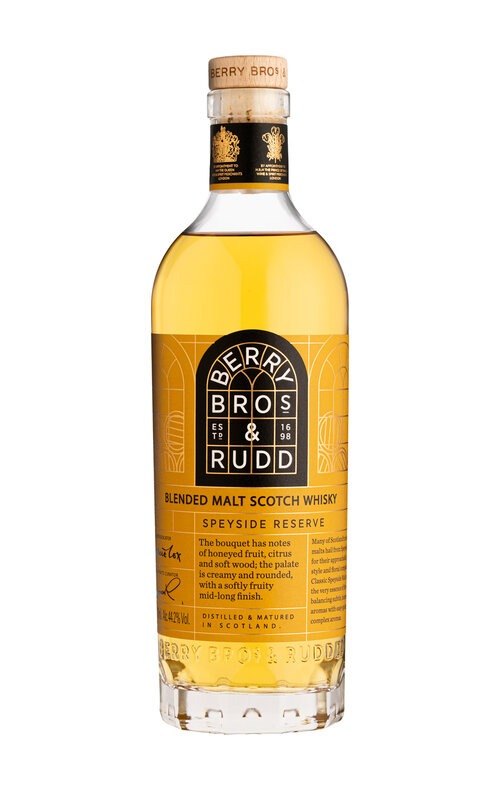 berry bros and rudd spirits classic range whiskies speyside bottle