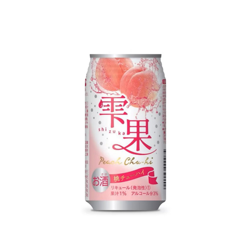 雫果 桃 Peach Chu-Hi 350ML