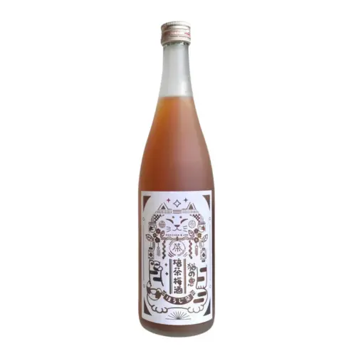 貓之惠 焙茶梅酒 720ML