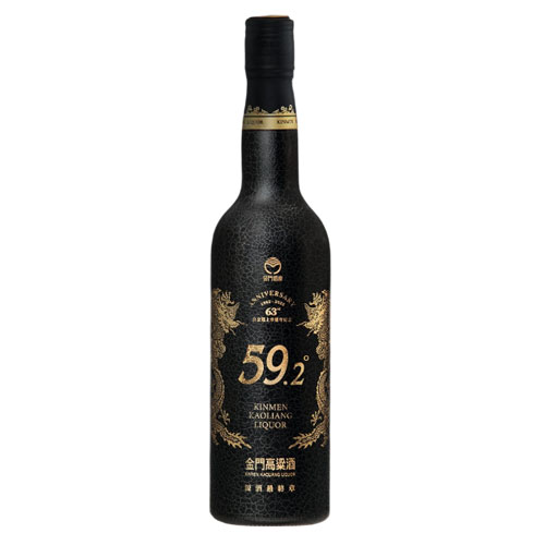 金門高粱酒 白金龍63週年 首席黑鑽源酒 600ML