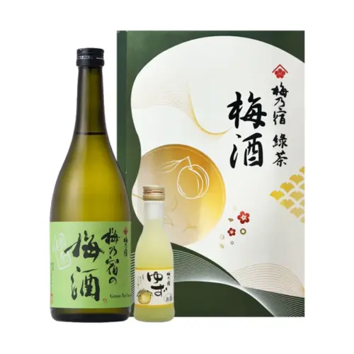 梅乃宿 綠茶梅酒 禮盒