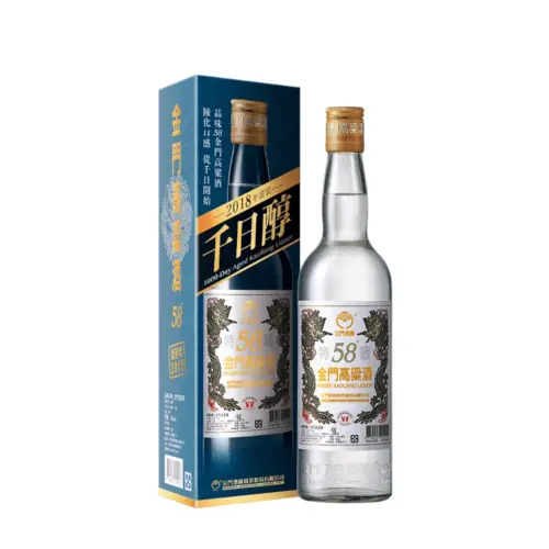 千日醇 2018年罐裝 金門高粱酒 600ML