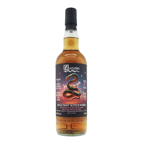 黑蛇 2008 湯瑪丁17年 #11002 BLACKADDER RAW CASK 2008 TOMATIN 17 Year Old Cask No.11002 Ex-Auchentoshan Sherry Butt