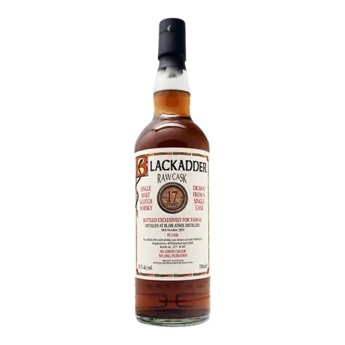 黑蛇 2007 布萊爾阿蘇17年 #4576 BLACKADDER RAW CASK 2007 BLAIR ATHOL 17 Year Old Cask No.4576 PX Cask