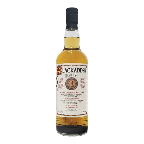 黑蛇 2008 麥克道夫14年 #701421 BLACKADDER RAW CASK 2008 MACDUFF 14 Year Old Cask No.701421 Panama Rum Cask Finish