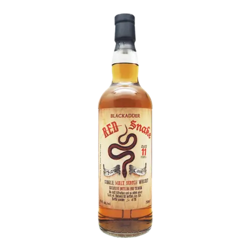 黑蛇 泥煤小紅蛇8年 Redneck 161 BLACKADDER RED SNAKE RAW CASK HEAVILY PEATED 8 Year Old Redneck 161