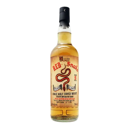 黑蛇 小紅蛇9年 Redneck164 BLACKADDER RED SNAKE RAW CASK 9 Year Old Redneck 164