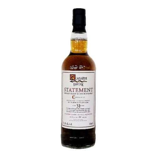 黑蛇Statement 1990 格蘭莫瑞31年 #4565 1990 Blackadder Raw Cask Statement #42 GLEN MORAY 31 Year Old Cask No.4565 Single Barrel