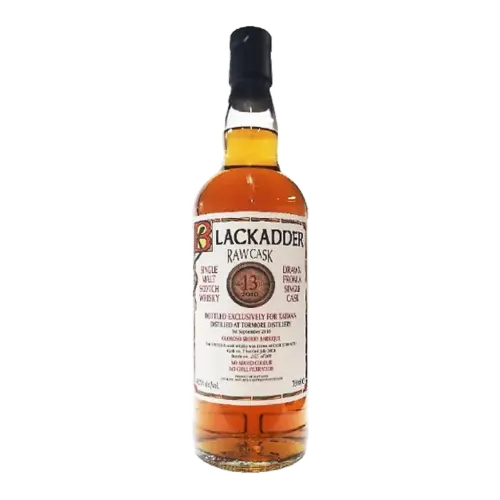 黑蛇 2010 托摩13年 62.9 #7 BLACKADDER RAW CASK 2010 TORMORE 13 Year Old Cask No.7 Oloroso Sherry Barrique