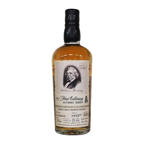 首席作家系列 杜麗巴汀 25年單一原桶麥芽威士忌 1993 Authors' Series Tullibardine 25 Year Old