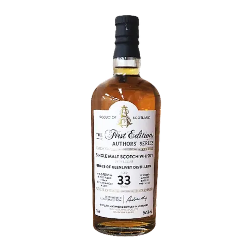 首席作家系列 1989 布拉弗33年 The First Editions Authors' Series 1989 BRAES of GLENLIVET 33 Year Old
