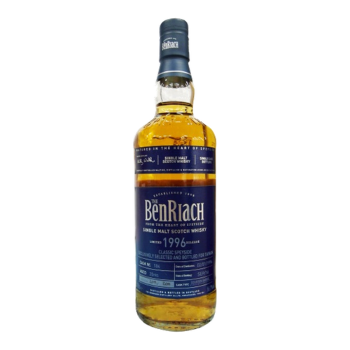 班瑞克 1996 20年 波本桶 #184 單桶原酒 BenRiach 1996 20 Year Old Cask 184