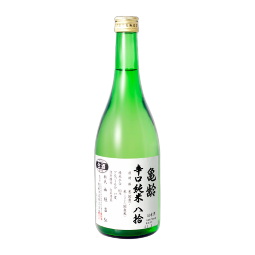 龜齡 辛口純米 八拾 生酒 龜齡 辛口純米 八拾 生酒