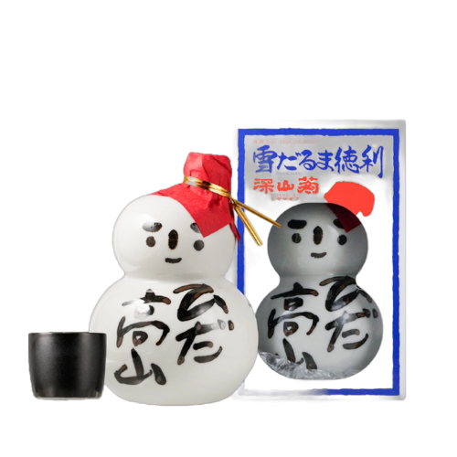 飛驒高山 上撰 深山菊白徳利 300ml