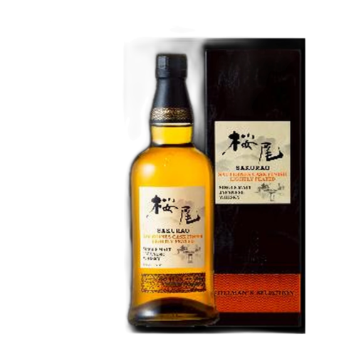 櫻尾 蒸餾者精選系列 輕泥煤蘇玳桶單一麥芽日本威士忌