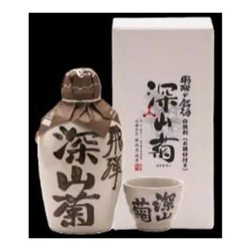 飛驒高山 上撰 深山菊白徳利 300ml 飛驒高山 上撰 深山菊白徳利 300ml
