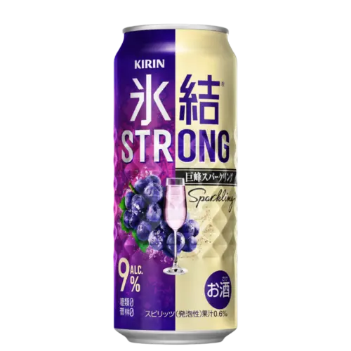 KIRIN冰結STRONG調酒 華麗巨峰葡萄 500ML