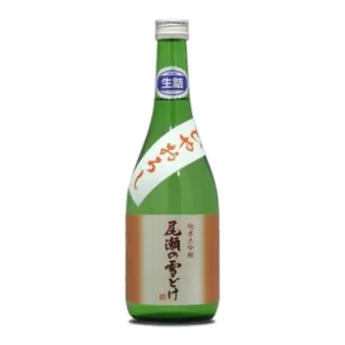 尾瀨雪融 冷卸酒 純米大吟釀