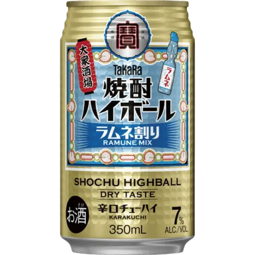 寶燒酎 Highball調酒 彈珠汽水風味