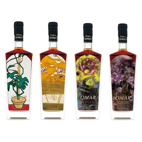 OMAR 13年 原桶強度PX雪莉桶 花間酌趣4入套組